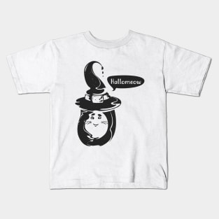 Hallomeow Kids T-Shirt